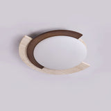 Orla Pine Travertine Ceiling Light, detail view 10