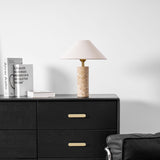 Selah Morrow Stone Table Lamp, detail view 8
