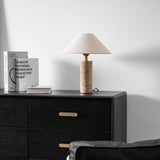 Selah Morrow Stone Table Lamp, detail view 9