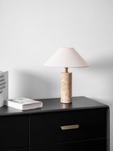 Selah Morrow Stone Table Lamp, detail view 10