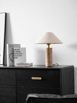 Selah Morrow Stone Table Lamp, detail view 11