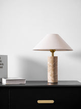 Selah Morrow Stone Table Lamp, detail view 12