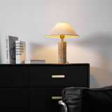 Selah Morrow Stone Table Lamp, detail view 3