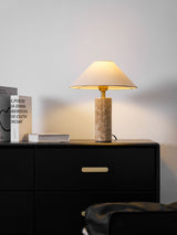 Selah Morrow Stone Table Lamp, detail view 4