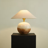 Seren Dawn Fabric Table Lamp, detail view 2