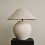 Solen Pearl Fabric Table Lamp, detail view 4