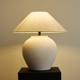 Solen Pearl Fabric Table Lamp, detail view 5