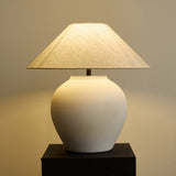 Solen Pearl Fabric Table Lamp, detail view 6