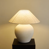 Solen Pearl Fabric Table Lamp, detail view 8