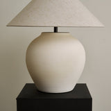 Solen Pearl Fabric Table Lamp, detail view 10