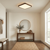 Tarin Winter Wood Ceiling Light, detail view 3