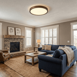 Tarin Winter Wood Ceiling Light, detail view 6