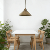 Wren Wisp Brass Pendant Light, detail view 7