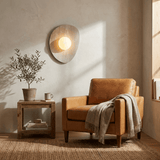 Aven Shade Stone Wall Light, detail view 2