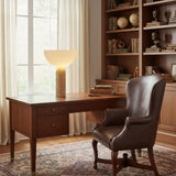 Niven Willow Travertine Table Lamp, detail view 7