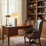 Niven Willow Travertine Table Lamp, detail view 9