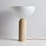 Niven Willow Travertine Table Lamp, detail view 15