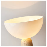 Niven Willow Travertine Table Lamp, detail view 21
