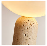 Niven Willow Travertine Table Lamp, detail view 23