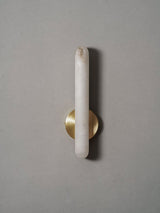 Vian Iris Alabaster Wall Light, detail view 19