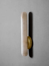 Vian Iris Alabaster Wall Light, detail view 22