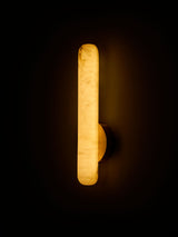 Vian Iris Alabaster Wall Light, detail view 16