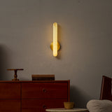 Vian Iris Alabaster Wall Light, detail view 10