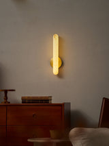 Vian Iris Alabaster Wall Light, detail view 11