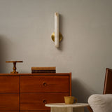 Vian Iris Alabaster Wall Light, detail view 13