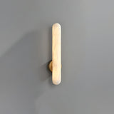 Vian Iris Alabaster Wall Light, detail view 6