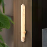 Vian Iris Alabaster Wall Light, detail view 2