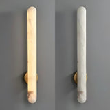 Vian Iris Alabaster Wall Light, detail view 4
