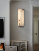 Amara Willow Alabaster Wall Light, detail view 16