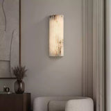 Amara Willow Alabaster Wall Light, detail view 9