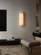 Amara Willow Alabaster Wall Light, detail view 44