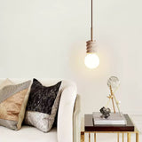 Arden Vine Travertine Pendant Light, detail view 12