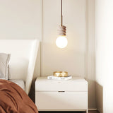 Arden Vine Travertine Pendant Light, detail view 10