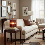 Clara Terra Glass Table Lamp, detail view 9