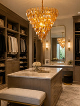 Elora Nest Glass Chandelier, detail view 6
