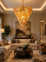 Elora Nest Glass Chandelier, detail view 4