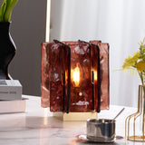 Clara Terra Glass Table Lamp, detail view 11