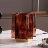 Clara Terra Glass Table Lamp, detail view 21