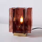 Clara Terra Glass Table Lamp, detail view 13