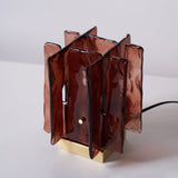 Clara Terra Glass Table Lamp, detail view 14