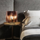 Clara Terra Glass Table Lamp, detail view 29