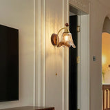 Liora Reed Glass Wall Light, detail view 6