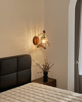 Liora Reed Glass Wall Light, detail view 11