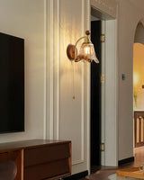 Liora Reed Glass Wall Light, detail view 8
