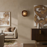 Nora Quartz Resin Wall Light, detail view 2