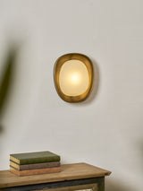 Nora Quartz Resin Wall Light, detail view 8